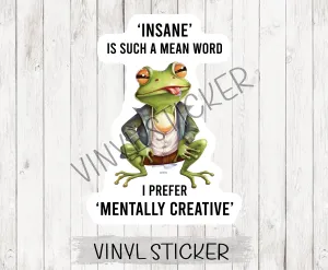 Mentally Creative Sticker