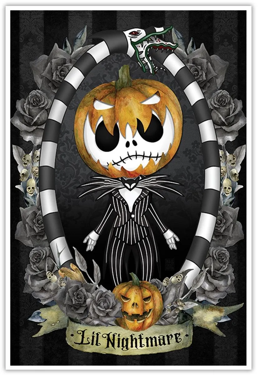 Miss Cherry Martini Lil Nightmare 12 x 18 Art Print