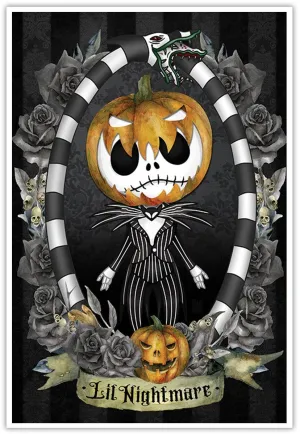Miss Cherry Martini Lil Nightmare 12 x 18 Art Print