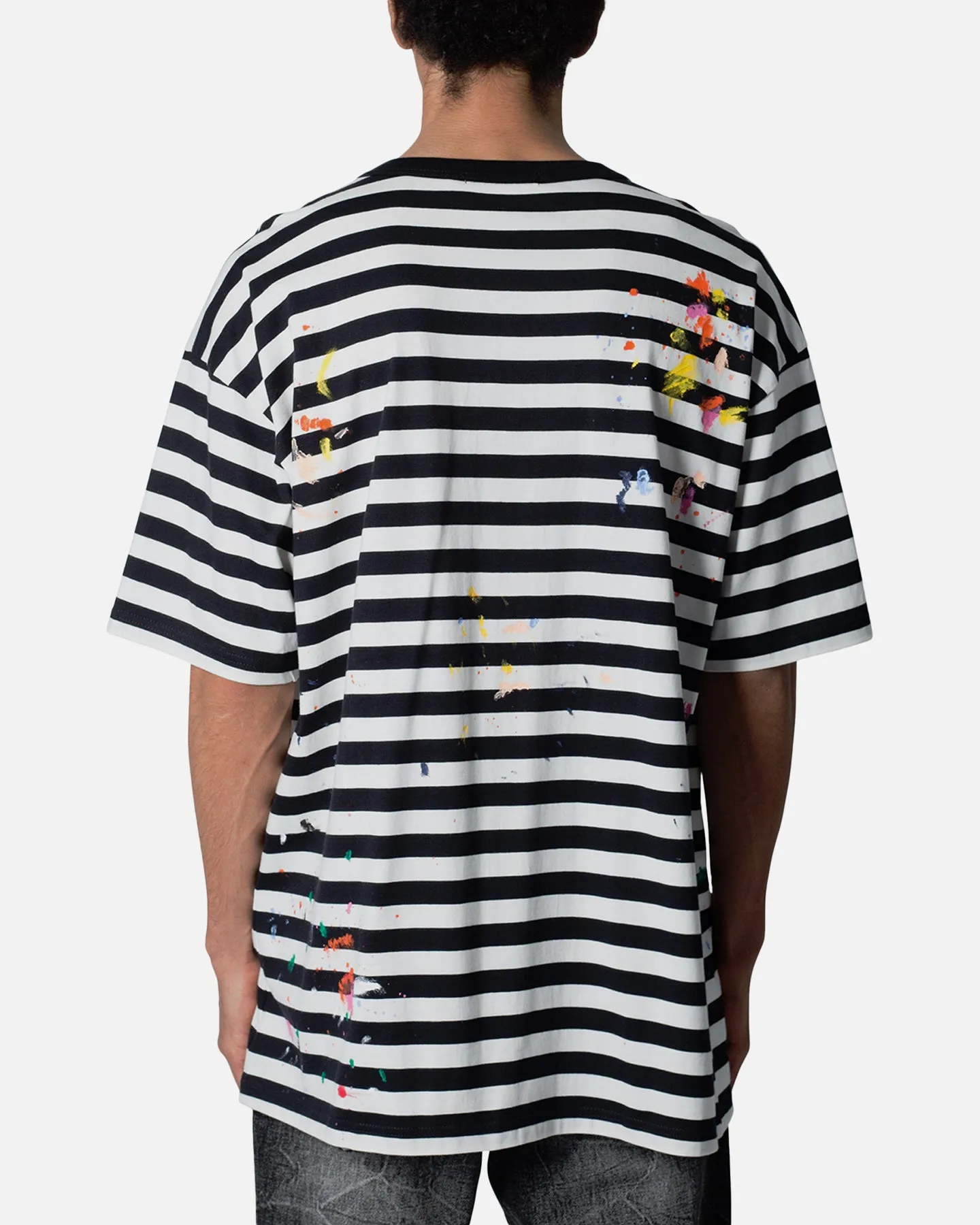 MNML Paint Splatter T-Shirt Black/White