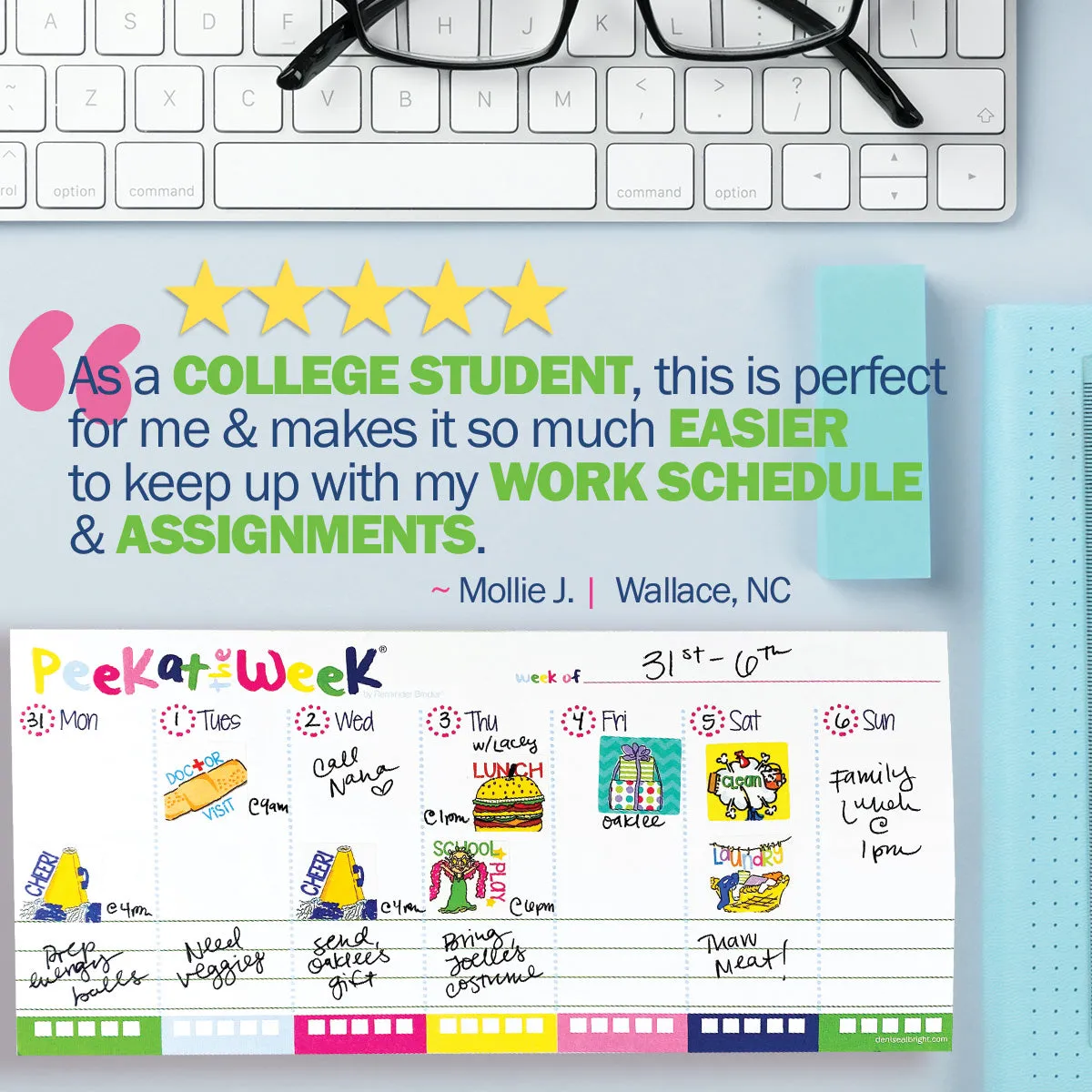 NEW! Plan Your Way Bundle | Daily & Weekly Planner Pads