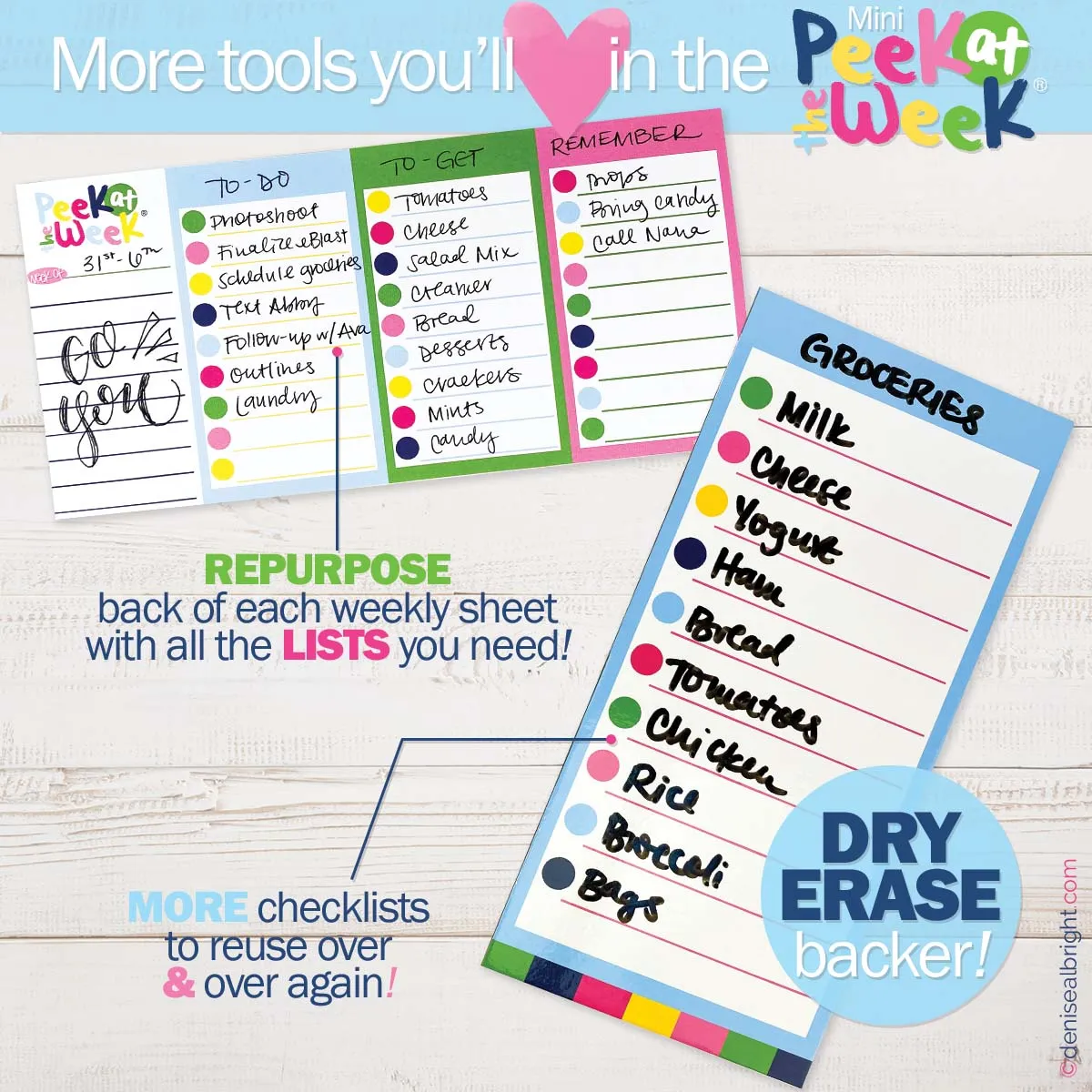 NEW! Plan Your Way Bundle | Daily & Weekly Planner Pads