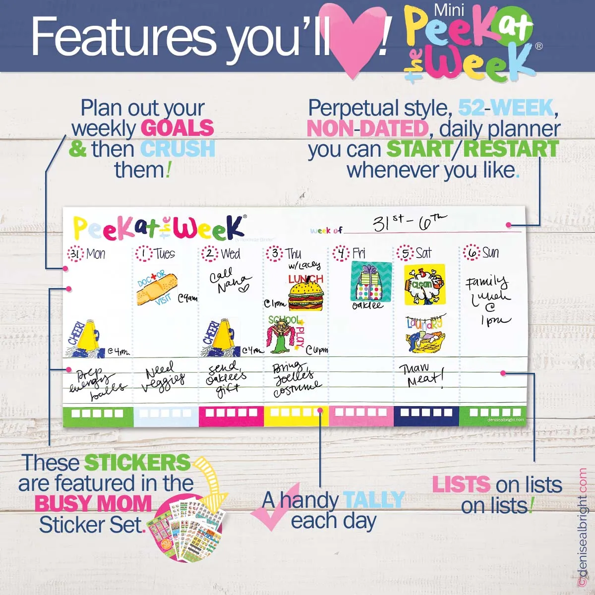 NEW! Plan Your Way Bundle | Daily & Weekly Planner Pads