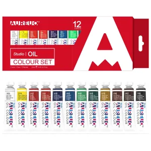 Oil Paints Set, 12 X 12 Ml