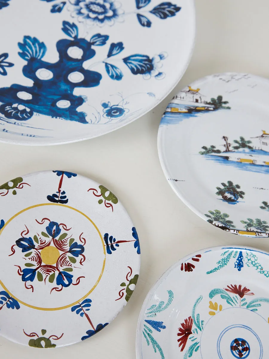 Peony Chrysanthemum Bristol Platter