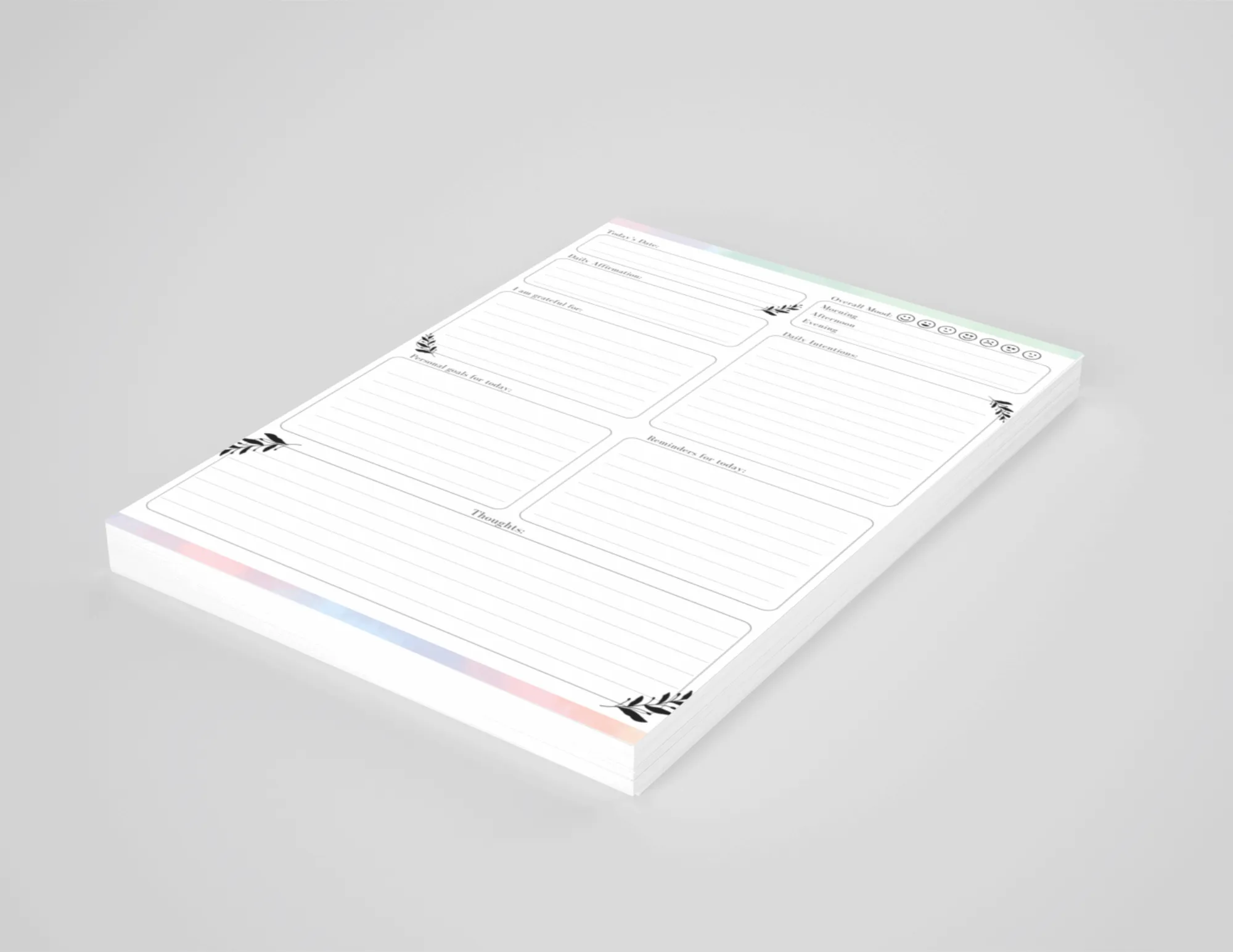 Planner Pages Goal & Habit trackers