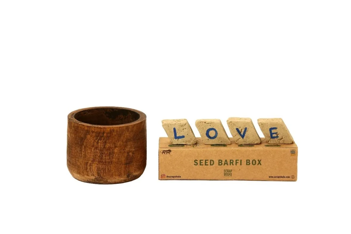 Plantable Seed Rakhi Premium Box | Pair of 2 Rakhi