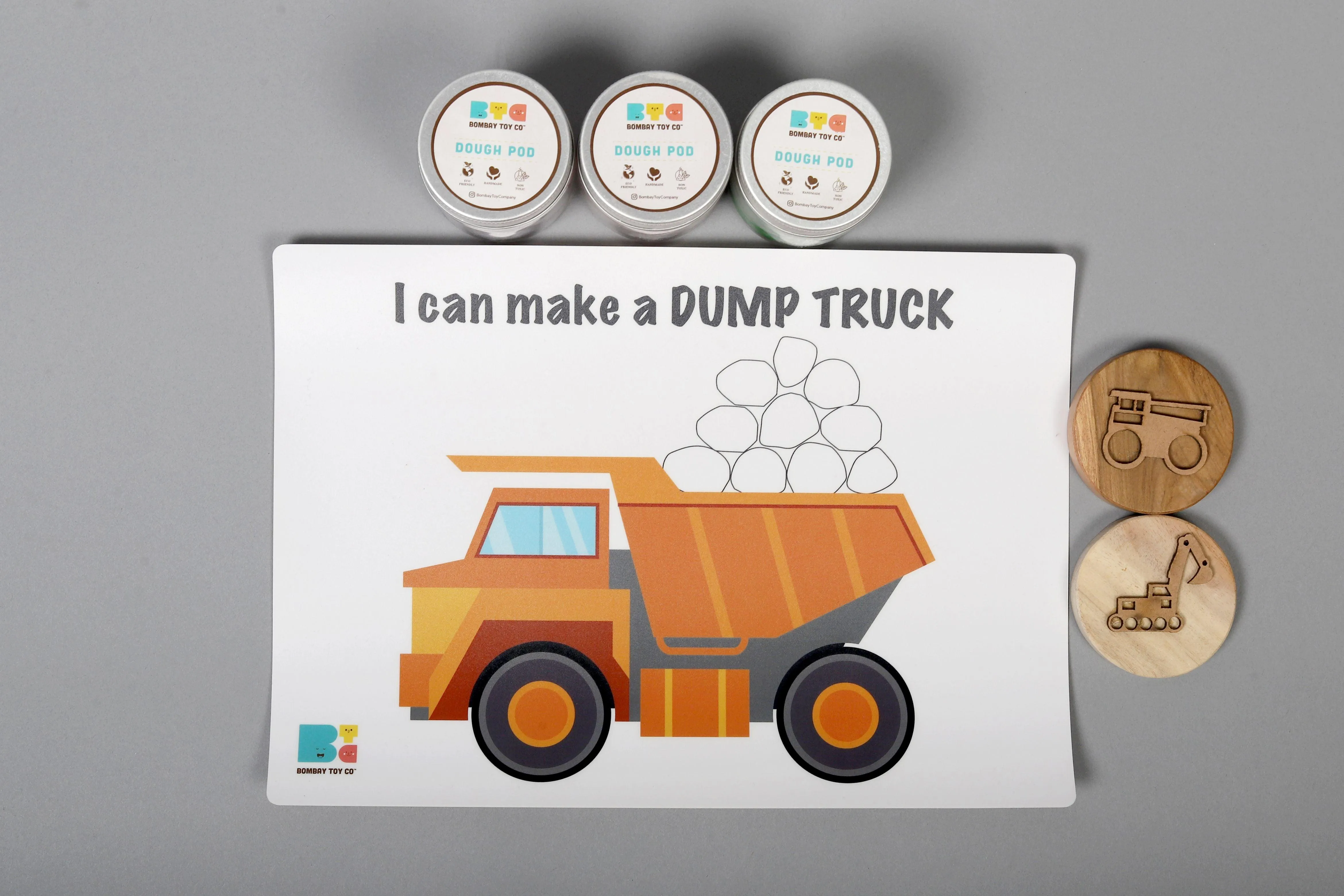 Play Dough Kit - I can make a Dump Truck