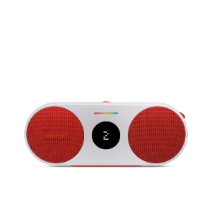 POLAROID P2 Music Player Bluetooth Wireless Portable Speaker - Red & White