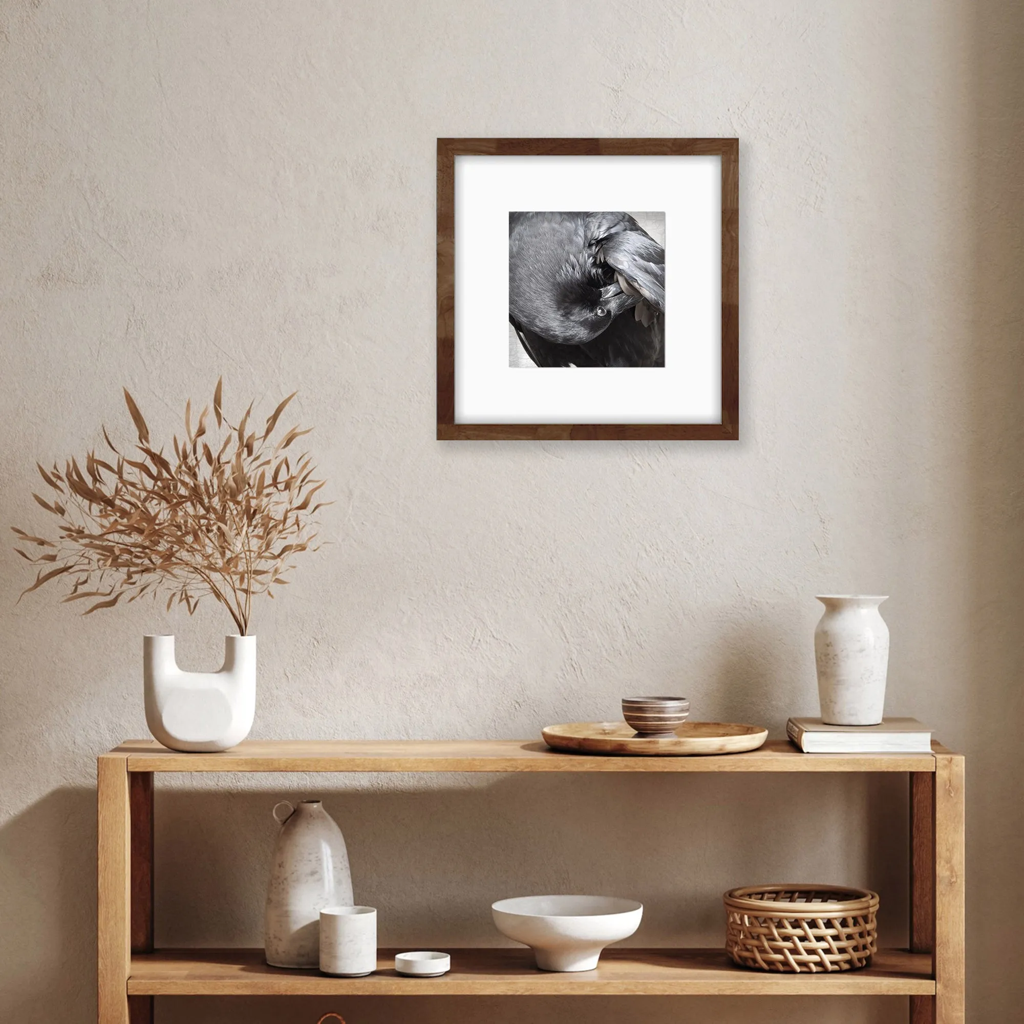 POPPY PREENS - Fine Art Print, Raven Portrait Series
