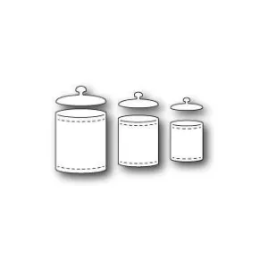 Poppystamps Dies - Kitchen Jars