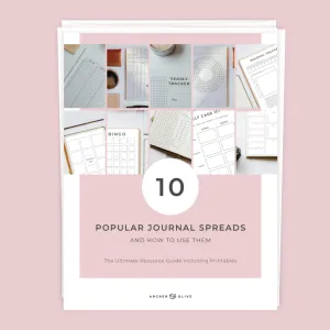Popular Journal Layouts Digital Workbook