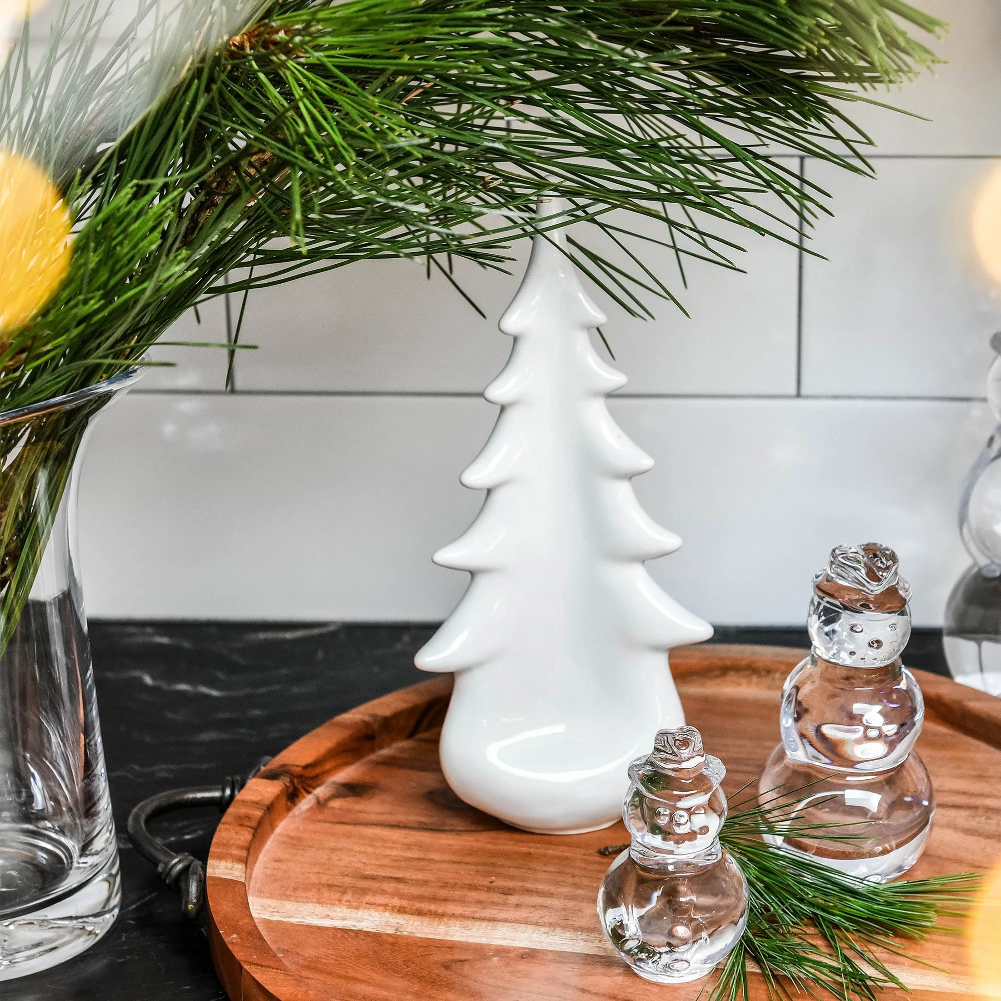 Pottery Evergreen Tree