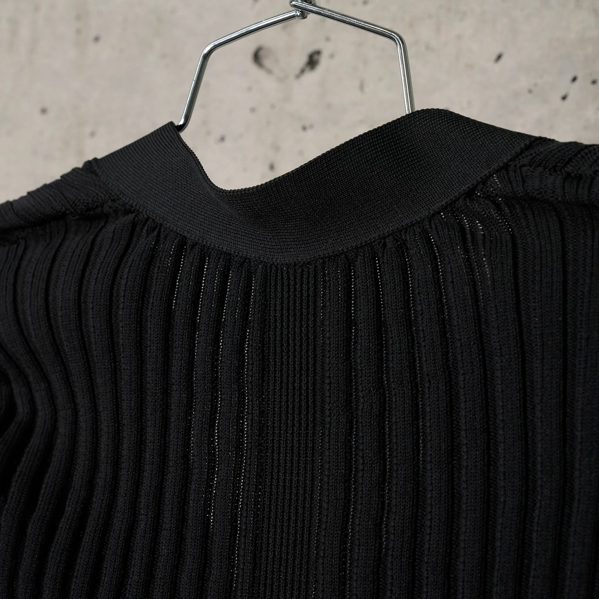 POTTERY MINI CARDIGAN / BLACK