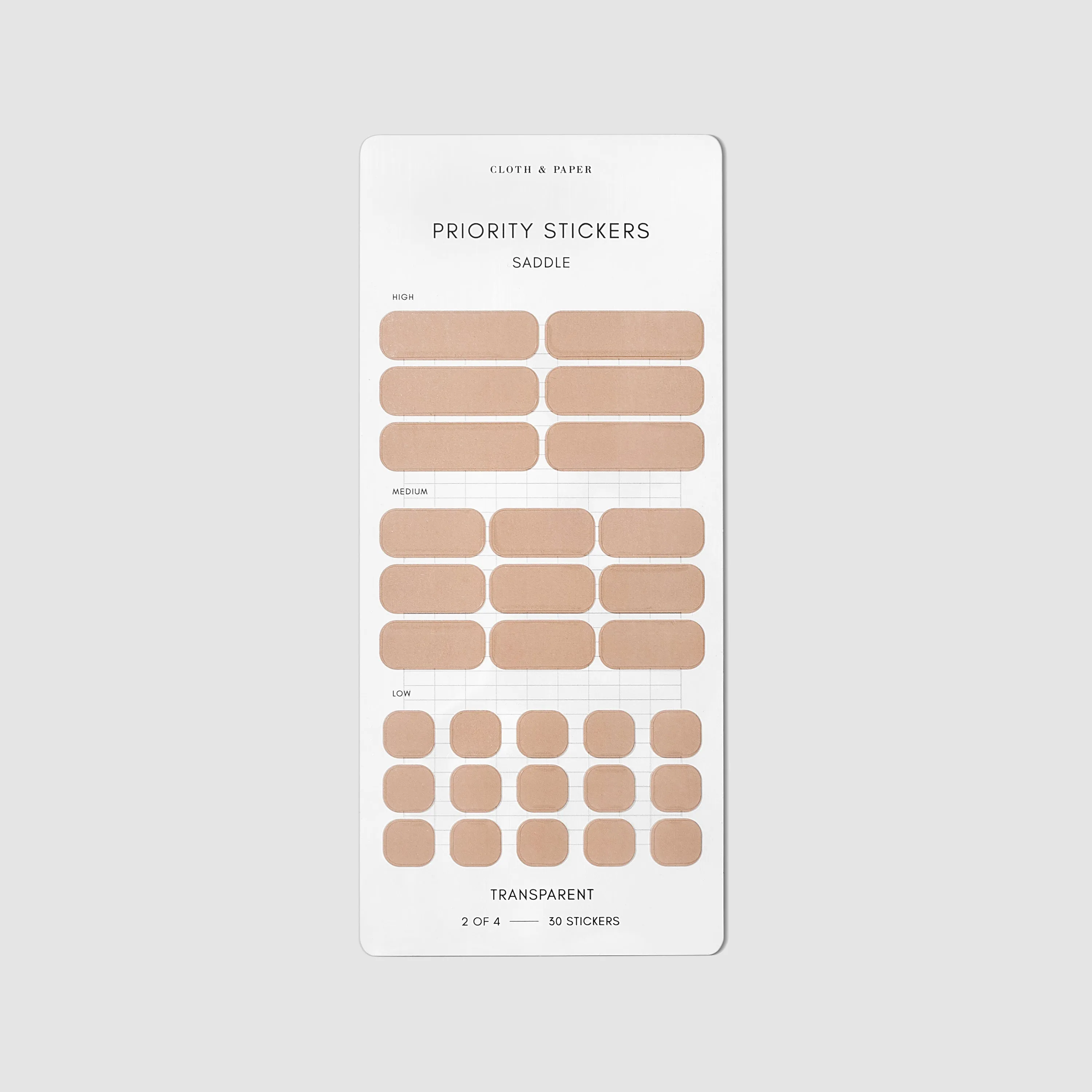 Priority Sticker Set