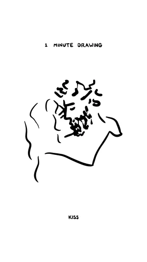 "Kiss" - Fine Art Print