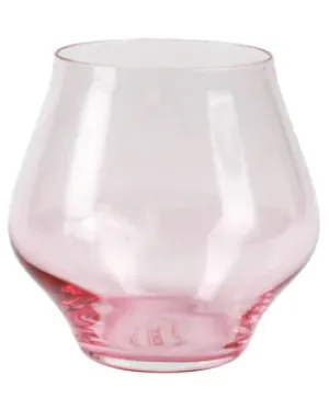 Rainbow Stemless Wine Glasses