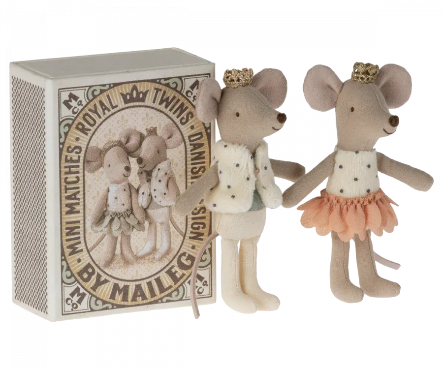 Royal Twins in Box, Little Brother and Sister - Rose