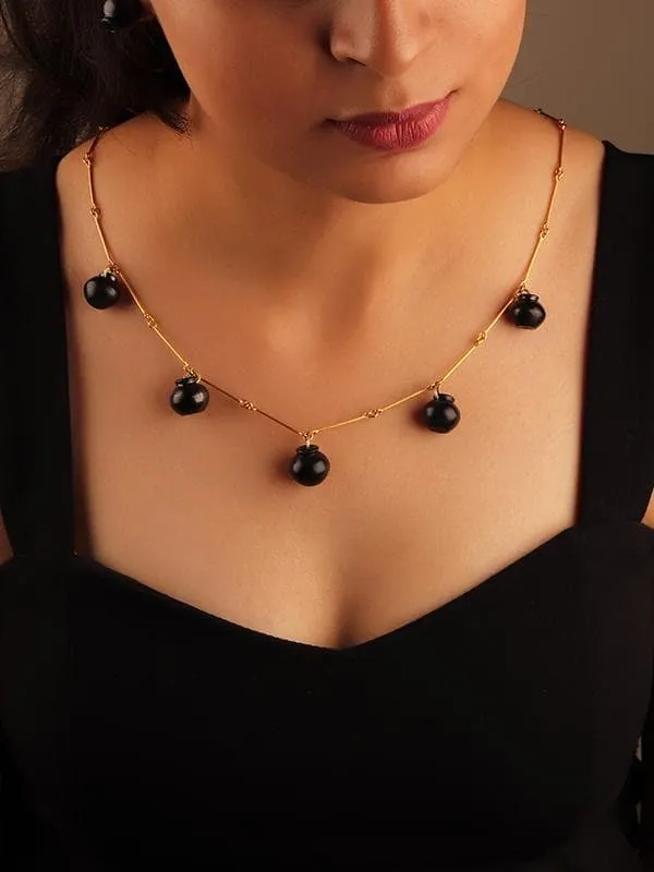 Sikahar Necklace Black