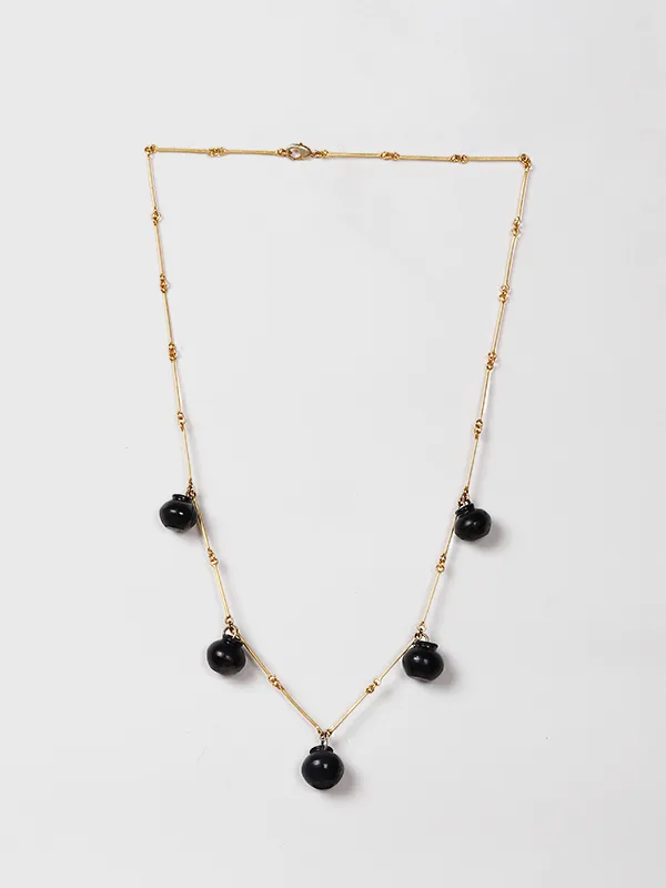 Sikahar Necklace Black