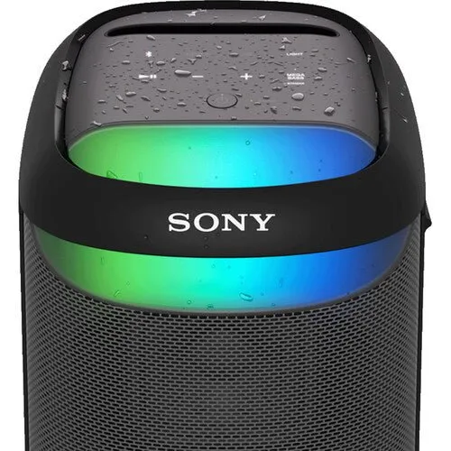 Sony SRSXV500B Wireless Bluetooth Party Speaker with MEGA BASS & Lights, Black