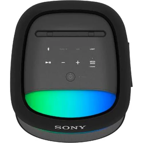 Sony SRSXV500B Wireless Bluetooth Party Speaker with MEGA BASS & Lights, Black