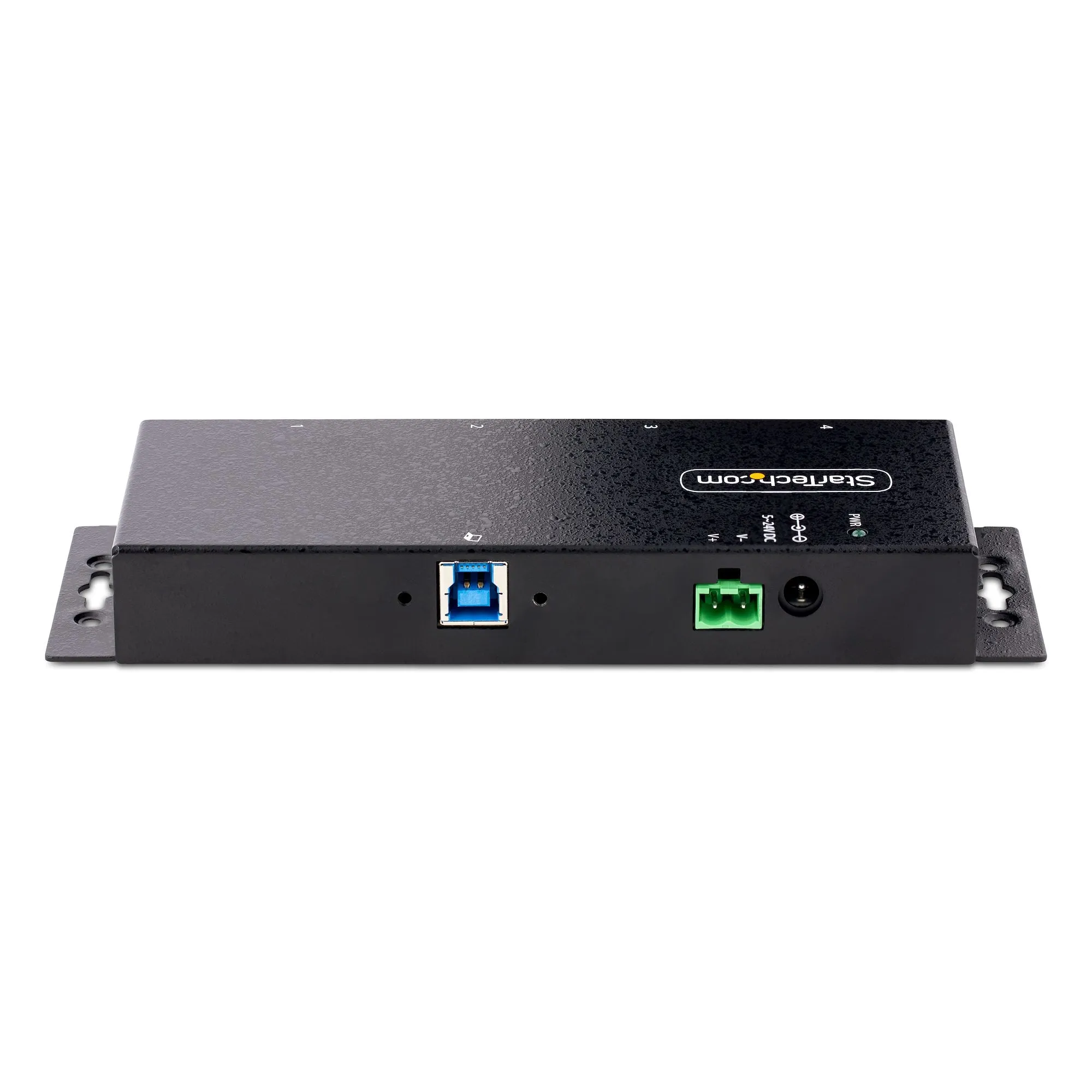 Startech 4-Port Industrial Usb 3.0 Hub - 5Gbps, Esd And Surge Protection - Robust Metal Housing