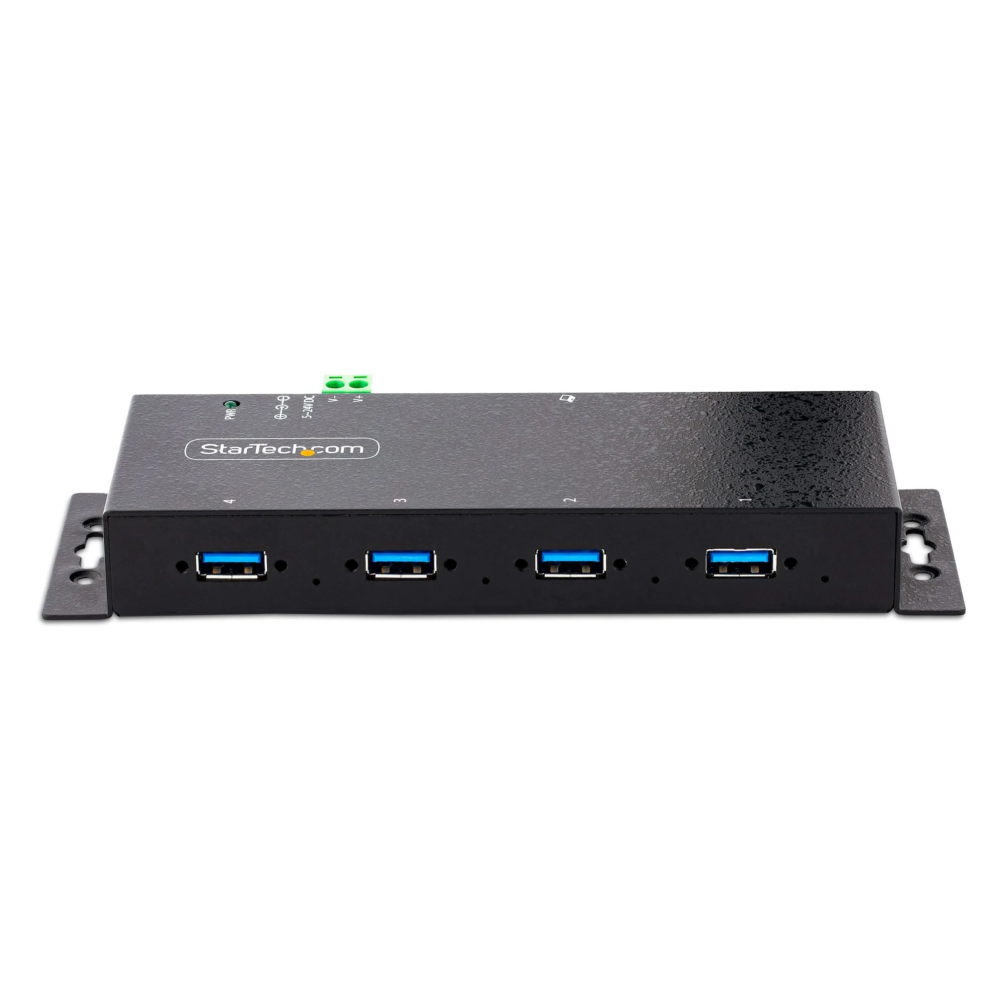 Startech 4-Port Industrial Usb 3.0 Hub - 5Gbps, Esd And Surge Protection - Robust Metal Housing