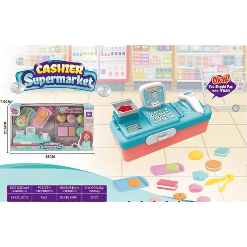 Supermarket Cash Counter Box