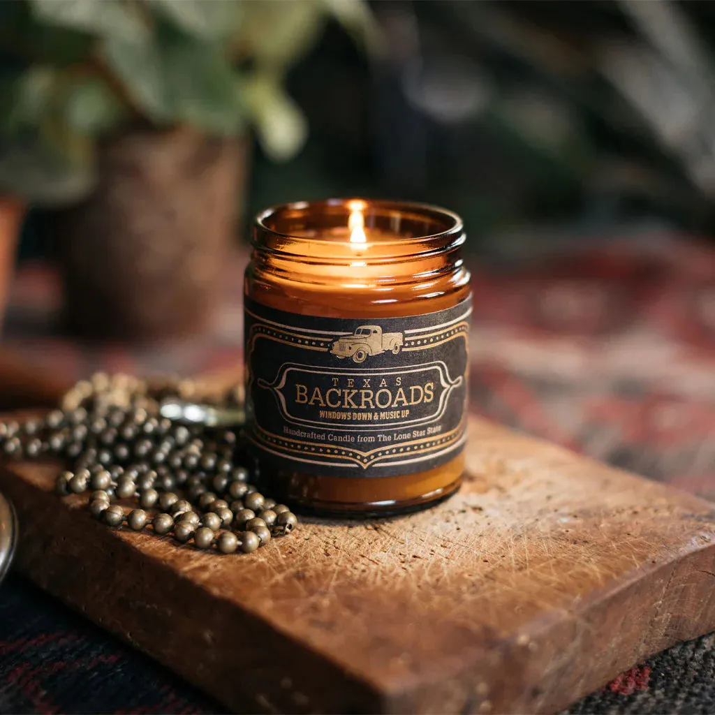 Texas Backroads Candle