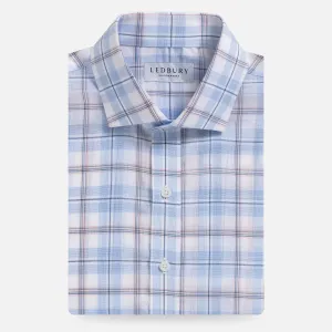 The Sky Blue Alta Plaid Custom Shirt
