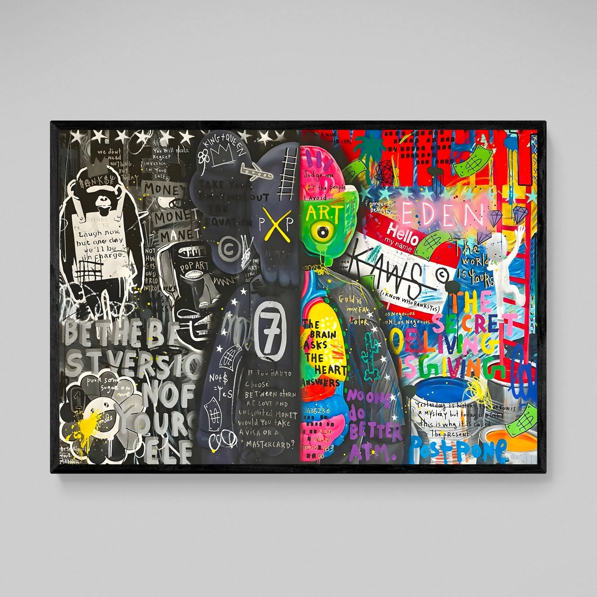 Toy Street Art Canvas