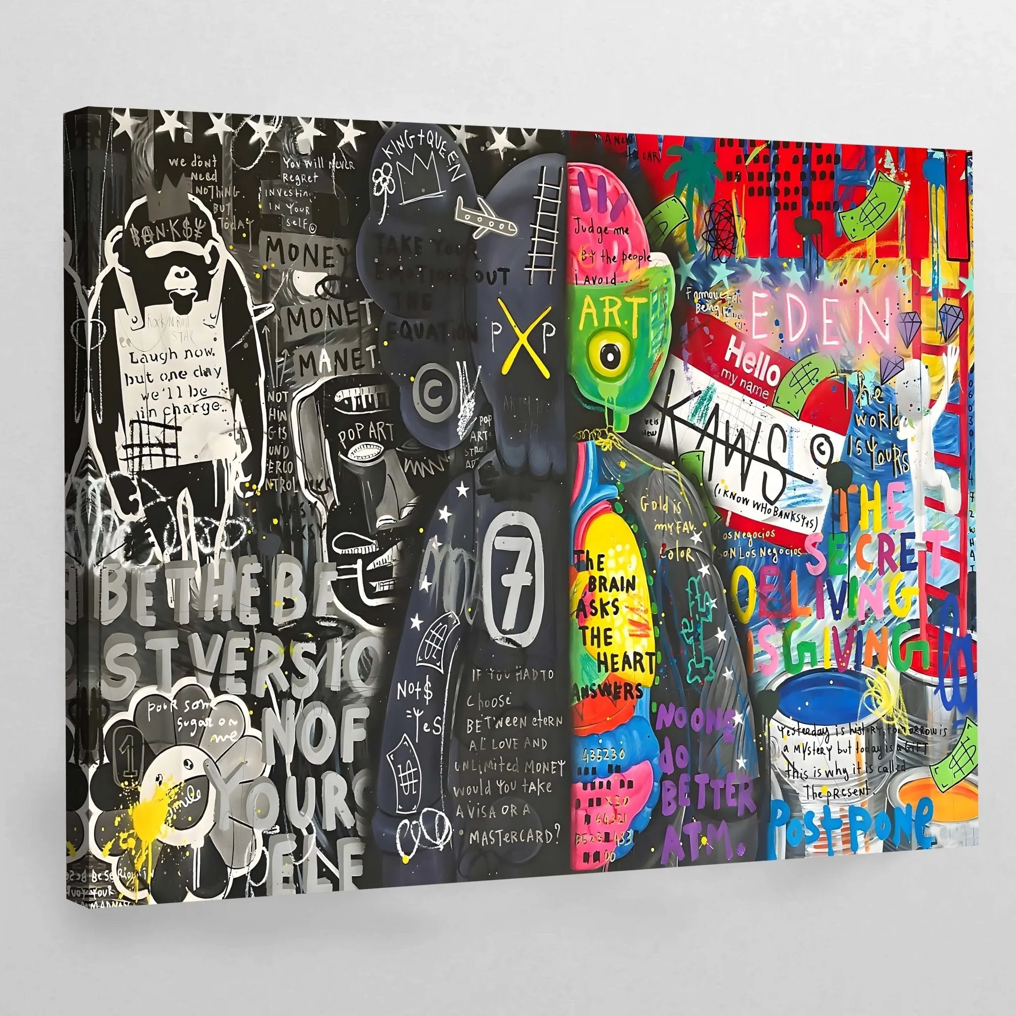 Toy Street Art Canvas
