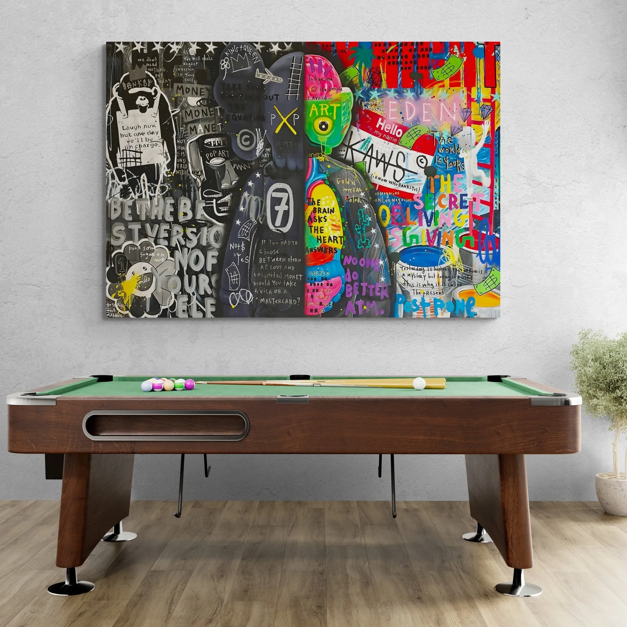 Toy Street Art Canvas