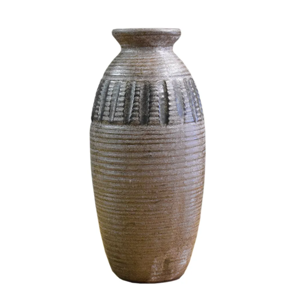 Vase 11" Skinny Nutmeg