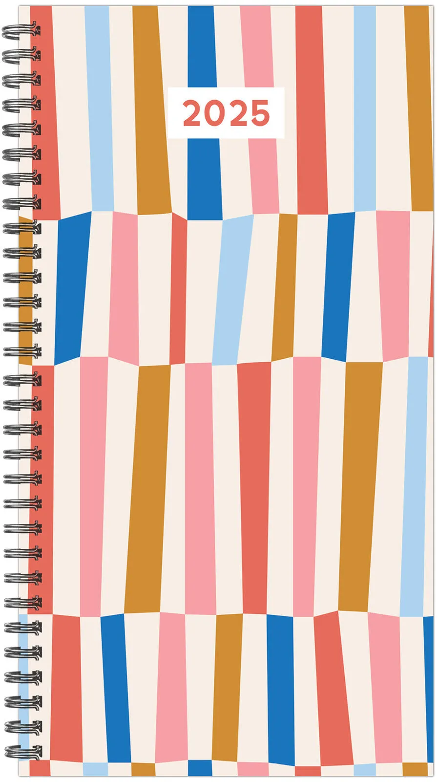 Willow Creek Modern Stripe 2025 Softcover Weekly Spiral