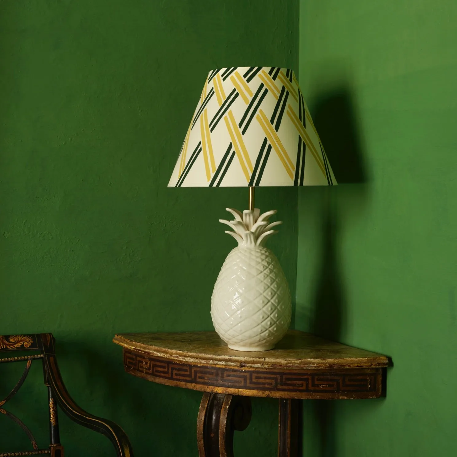 Yelllow Iris Lampshade
